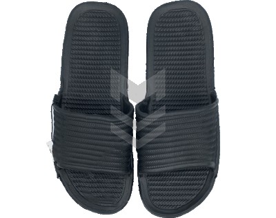 Rubber Slippers Black Չ-1