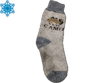 Knitted Socks (Camel)