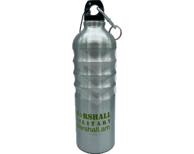 Water Bottle 750 ml Silver "MARSHALL"