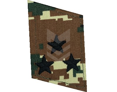 Collar Emblem Senior Lieutenant Reaktiv