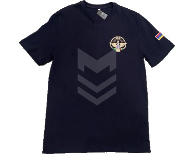 T-Shirt D-1 Emblem Black