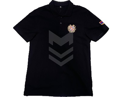 Polo Marshall Emblem Black