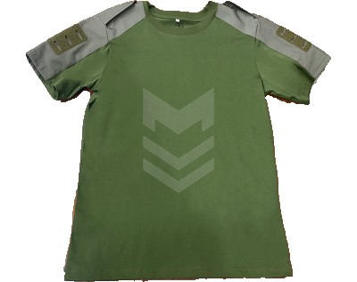 T-Shirt With Shoulder Straps Green