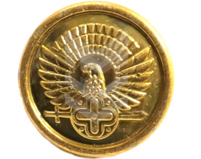 Button MF Emblem 14mm Gold Color