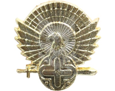 Golden Plastic Soldier Badge