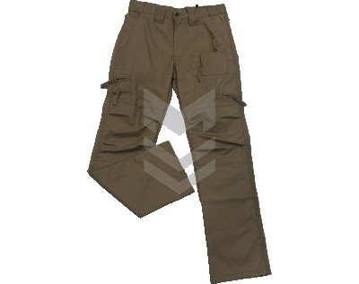 Pants Beige Horizontal Pocket