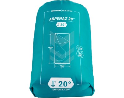 Sleeping bag "DECATHLON QUECHUA ARPENAZ 20"