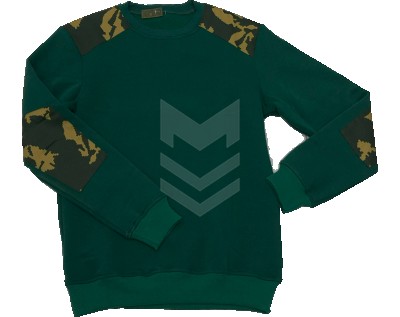 Blouse with Border Guard Camouflage Patches