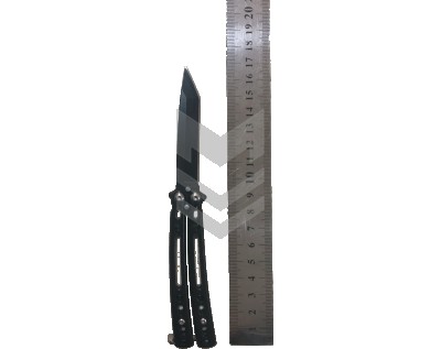 Knife Butterfly Small Black