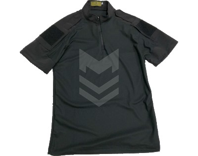 Tactical Collar Shirt Black