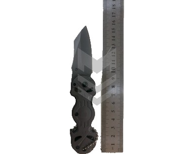 Knife Folding Buck Small X-72 Skull