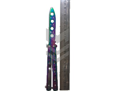 Knife Butterfly Athletic Big Gradient