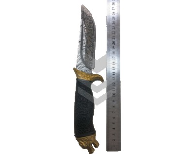 Knife Hunting Head Gold