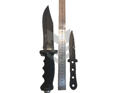 Knife Columbia Plastic Sheath + Knife