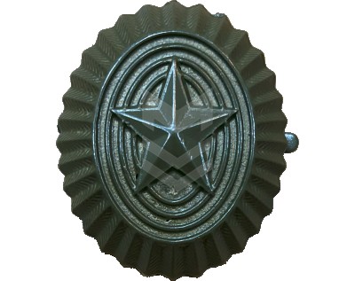 Emblem Oval With Star Officer