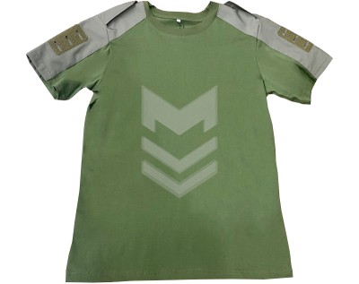 T-Shirt With Shoulder Straps Green