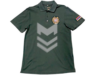 T-shirt Polo Marshall Emblem Khaki