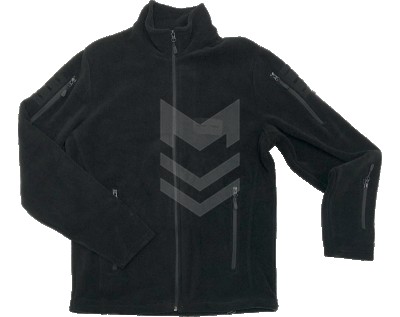 Jacket Flis High Quality "FLASH" Black