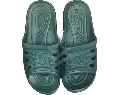 Rubber Slippers "JASMINE" Green